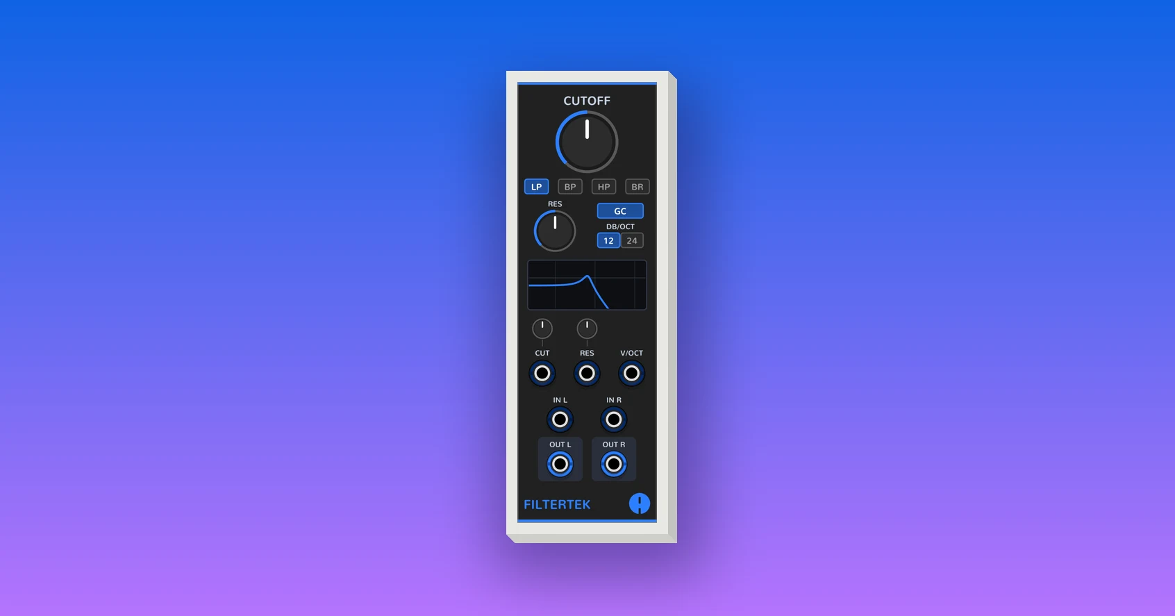 FILTERTEK multimode filter for VCV Rack
