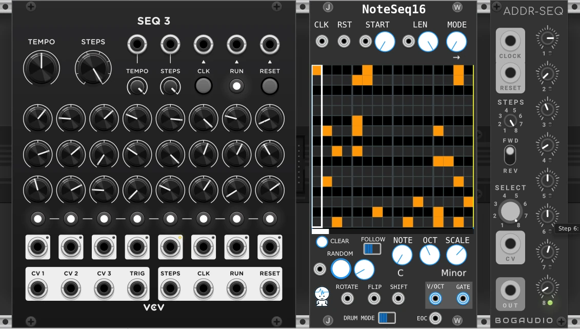 Secuenciadores VCV Rack
