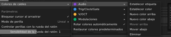 Cable Menu