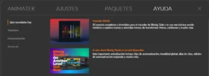 Dashboard de bitwig