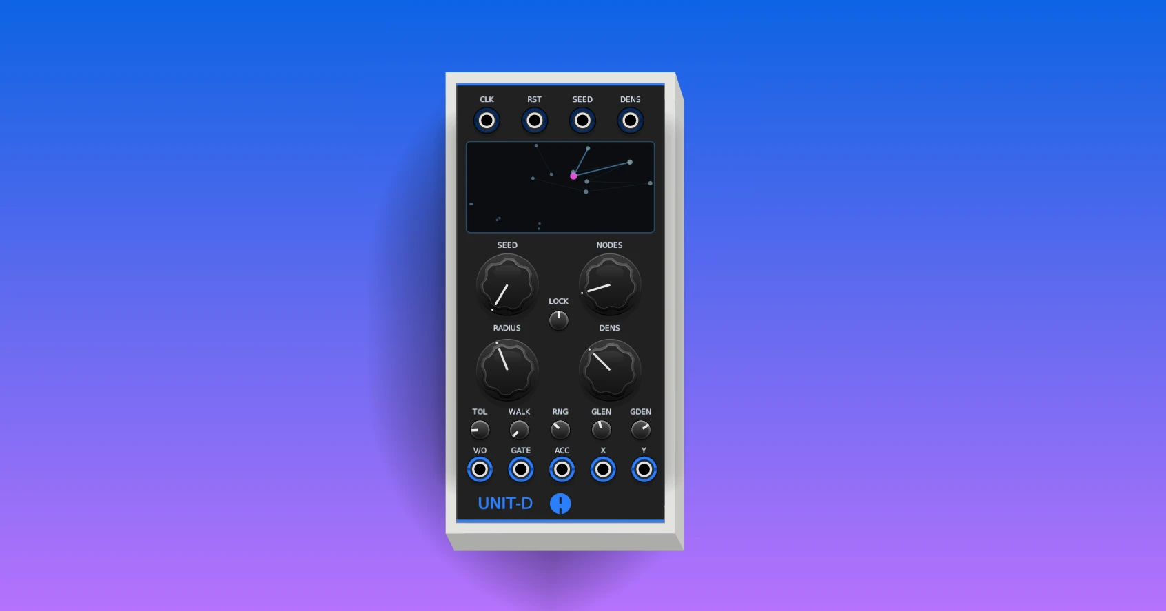 UNIT-D module for VCV Rack